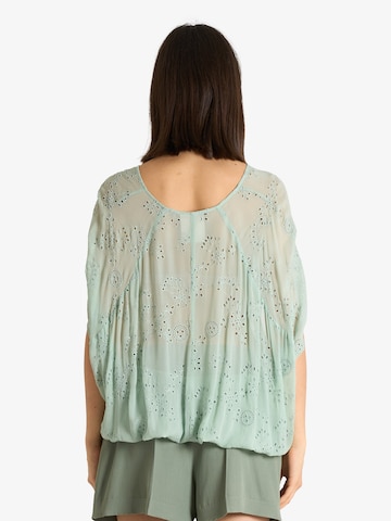 Semicouture Blouse 'Maddalena' in Green