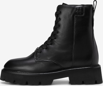Bottines à lacets Marc O'Polo en noir : devant