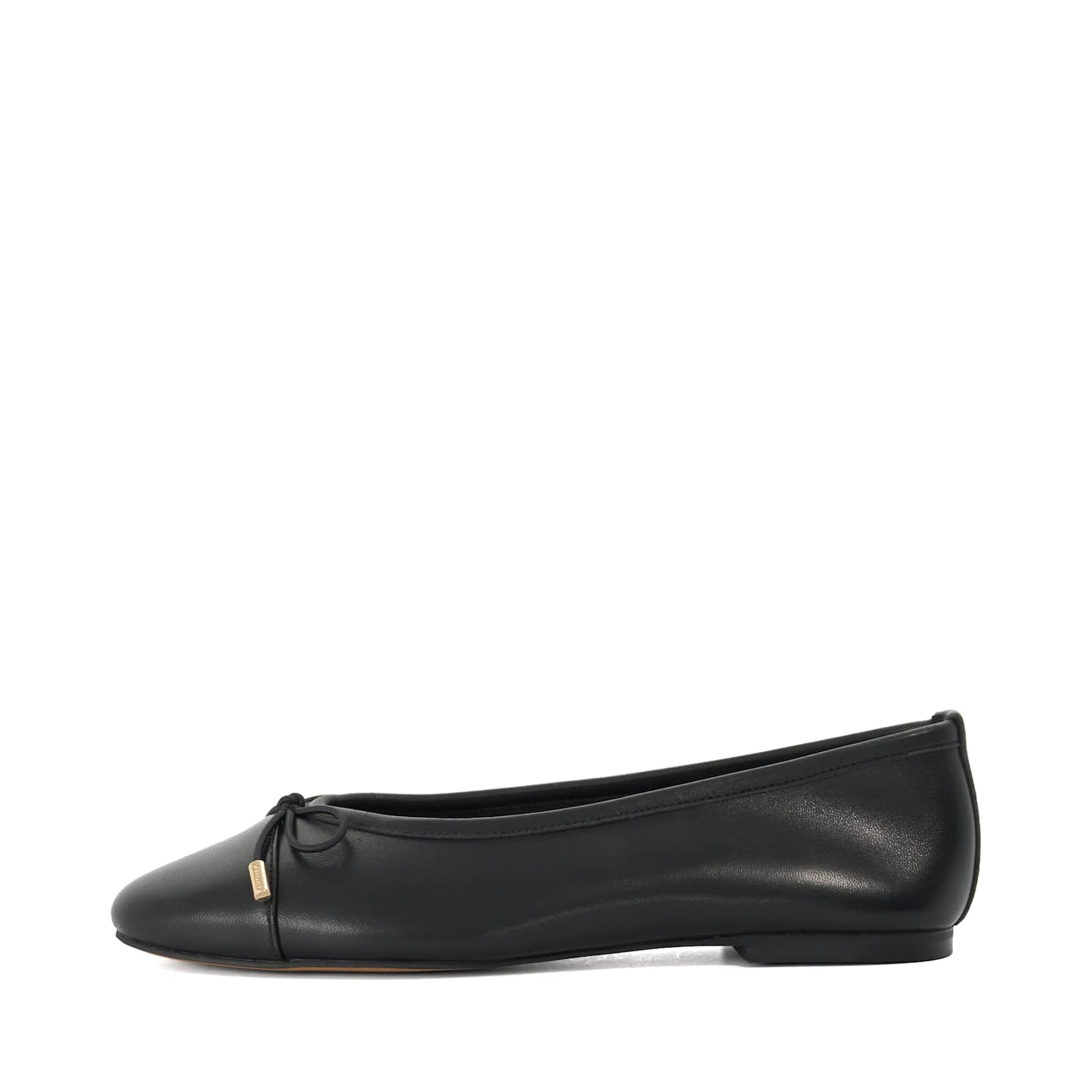Dune LONDON Ballerina 'Haliah' in Zwart