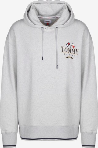 Felpa di Tommy Jeans in grigio: frontale