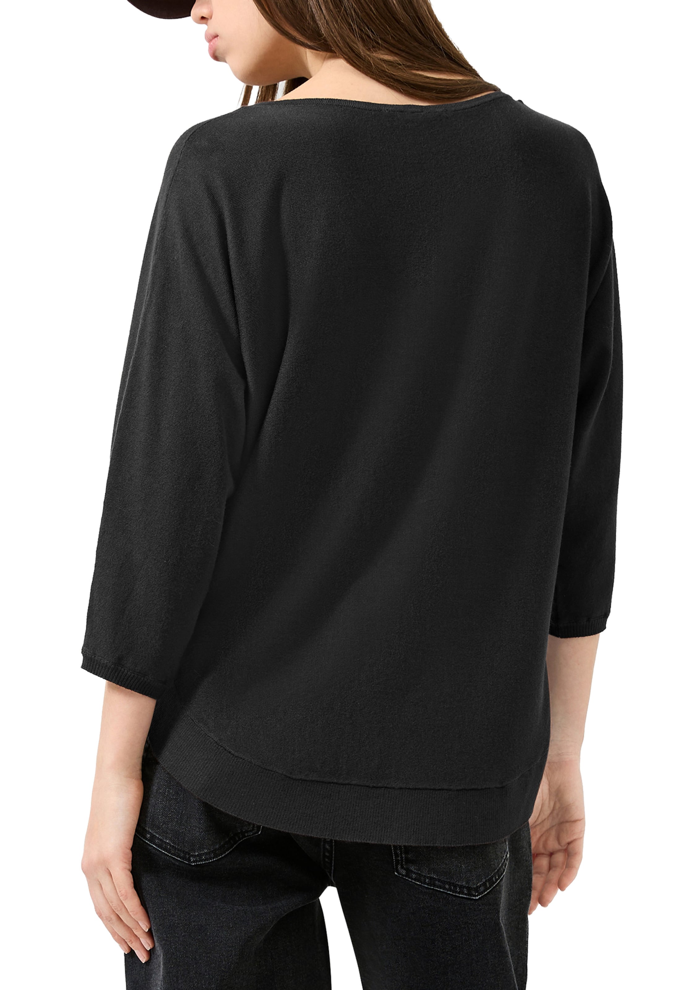 Pull-over QS en noir