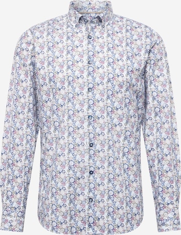 bugatti Regular fit Button Up Shirt in Blue: front