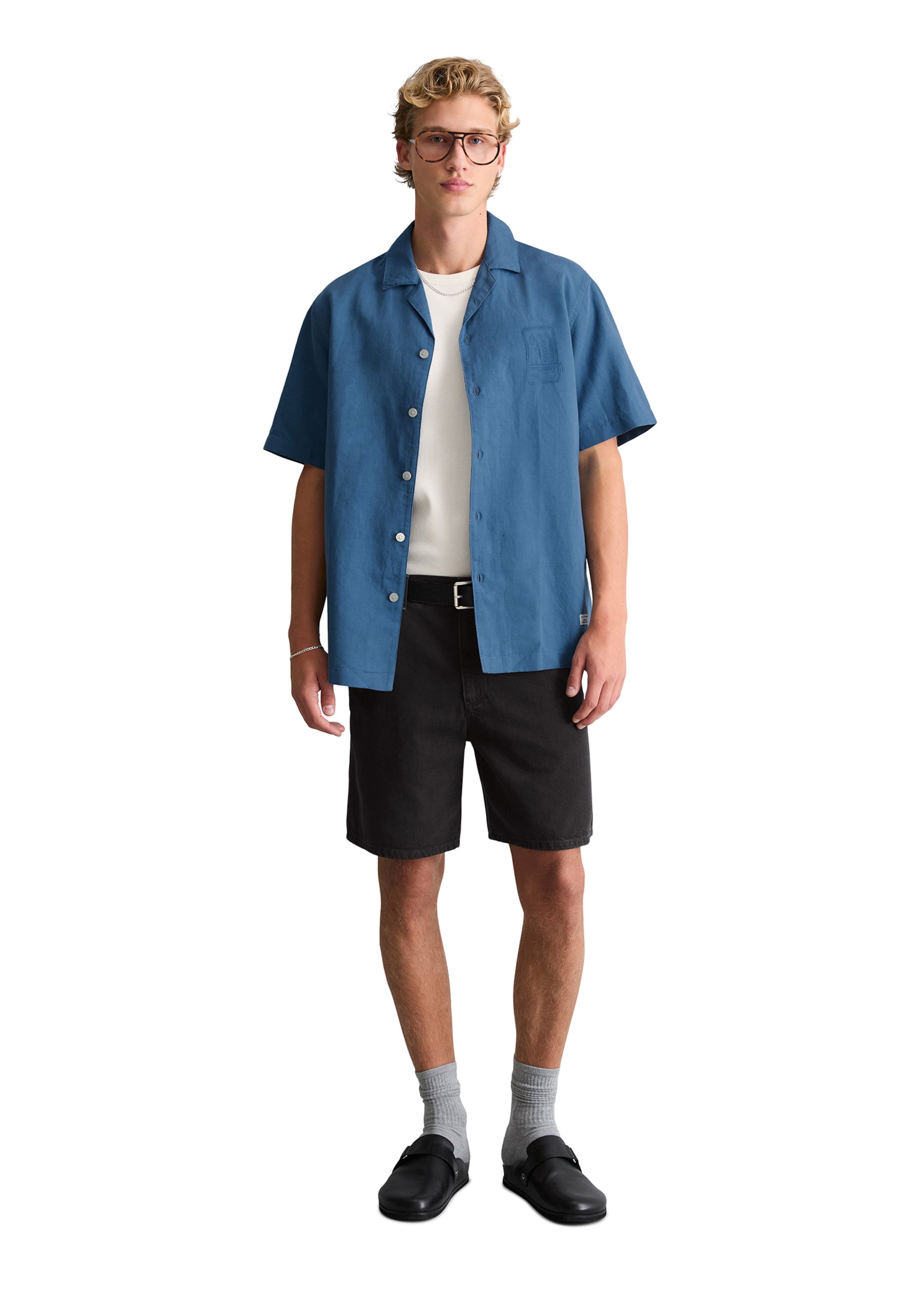 Marc O'Polo DENIM Regular fit Button Up Shirt in Blue