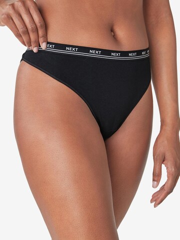 Slip di Next in nero: frontale
