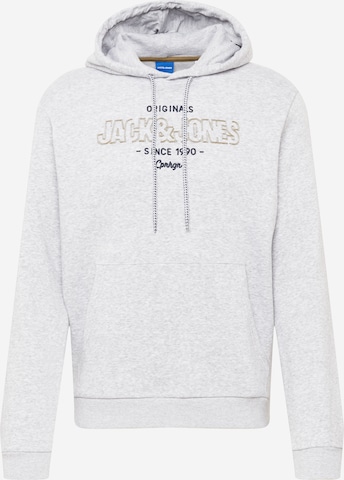 JACK & JONES Sweatshirt 'Surface' in Grau: predná strana