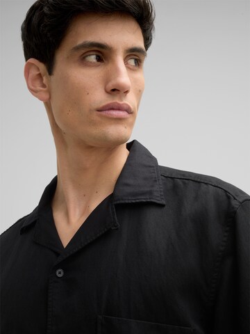 STRELLSON Comfort Fit Hemd 'Cisco' in Schwarz