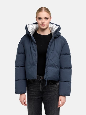 MARIKOO Winterjas 'Zilvaa 16' in Blauw