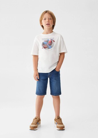 MANGO KIDS Shirt 'Aquahero' in Wit