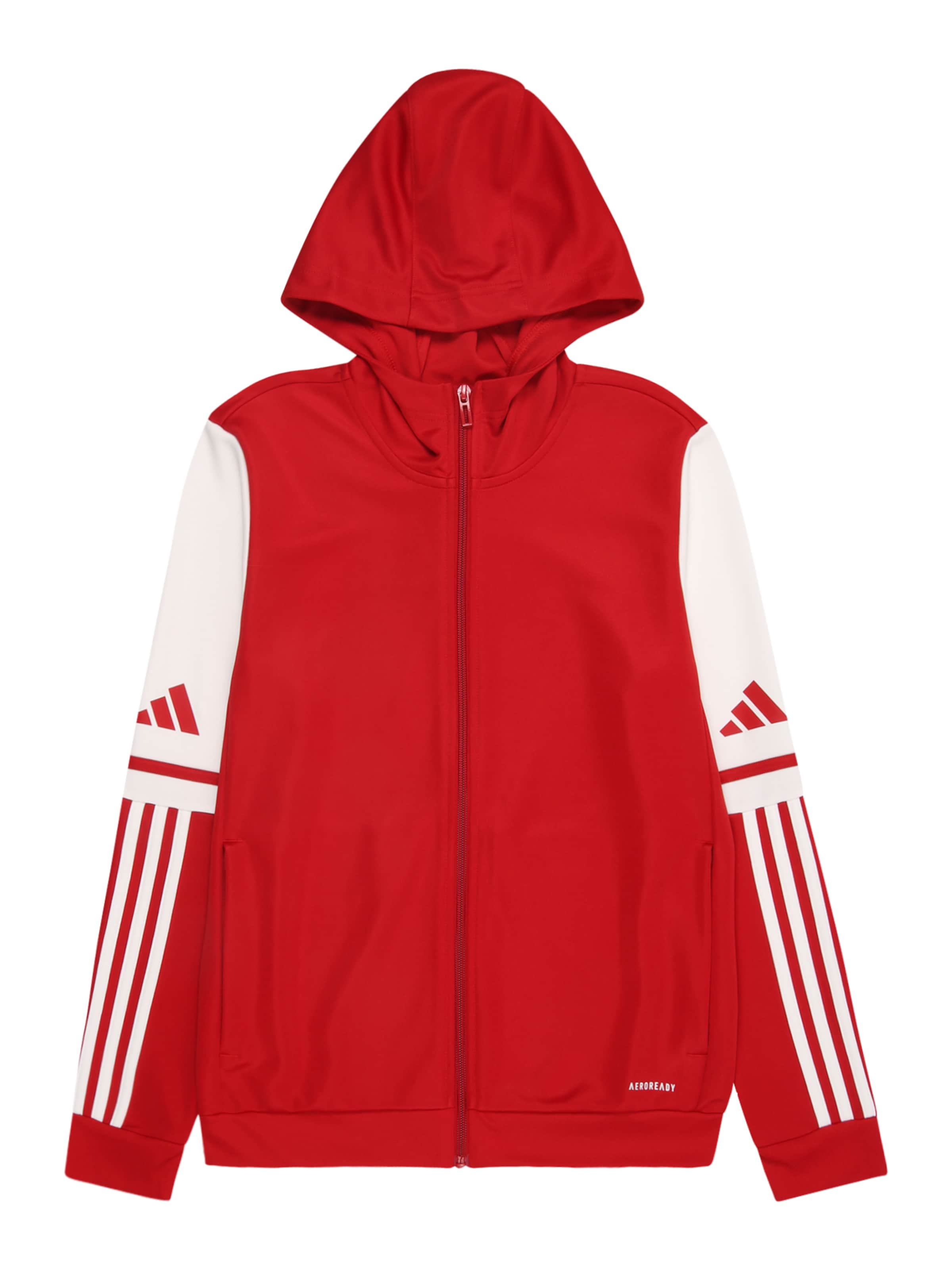 ADIDAS PERFORMANCE Αθλητική ζακέτα φούτερ 'SQ25' σε κόκκινο: μπροστά