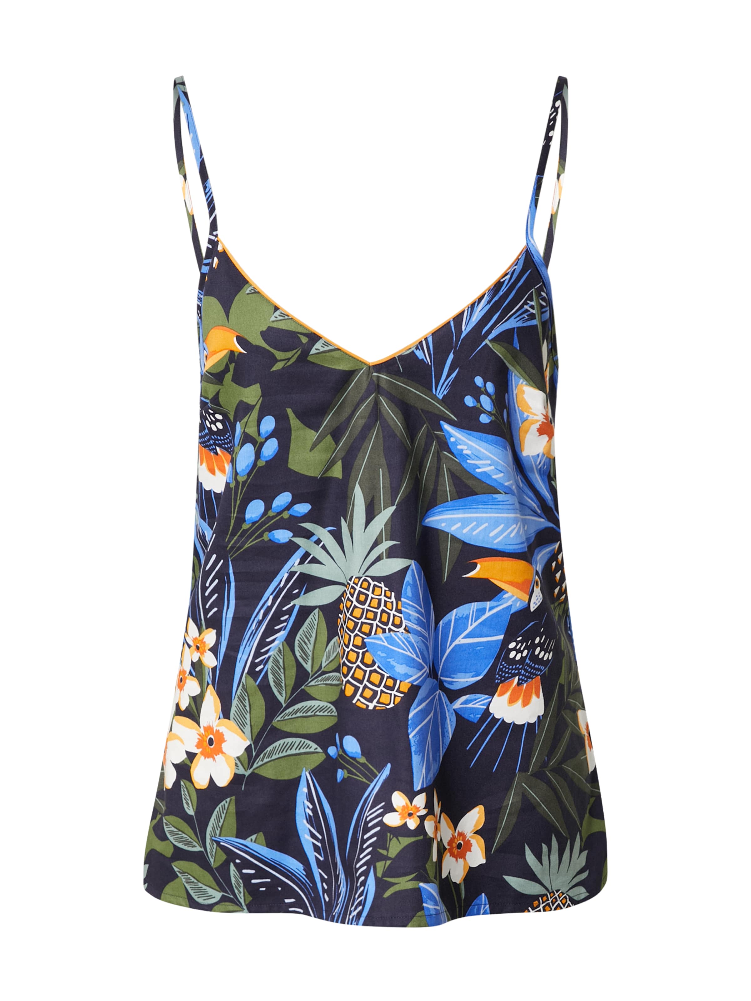 Cyberjammies Pajama shirt 'Sierra Toucan' in Blue: front