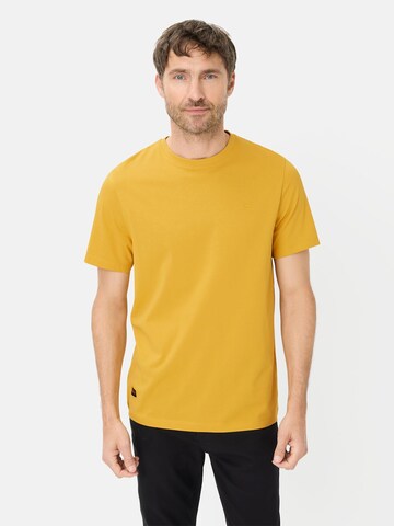 CAMEL ACTIVE Shirt in Yellow: front