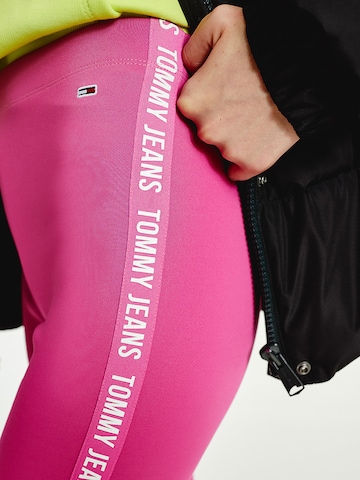 Tommy Jeans Skinny Leggings in Roze