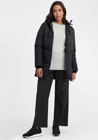 Oxmo Winter Coat 'Junchen' in Black