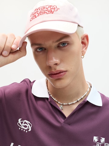 Pull&Bear Cap in Pink