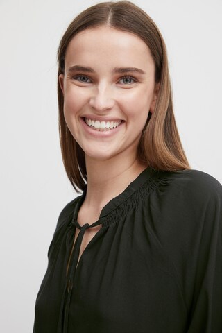 b.young - Vestido camisero en negro