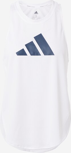 ADIDAS PERFORMANCE Sports Top in Navy / White, Item view