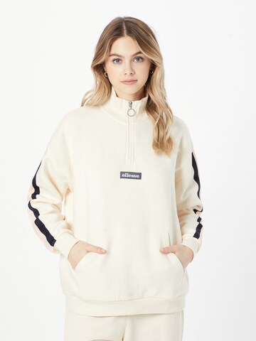 ELLESSE Sweatshirt 'Filippa' in Wit: voorkant