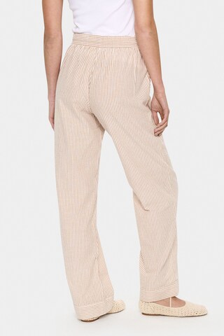 SAINT TROPEZ Loosefit Hose 'Kira' in Beige