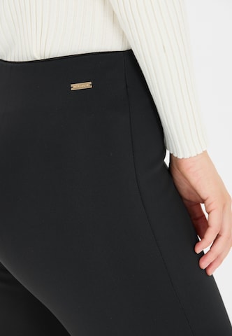 Athlecia Regular Softshellhose Vikki in Schwarz
