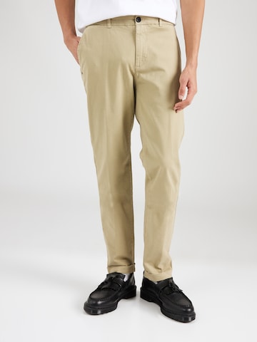 Slimfit Pantaloni chino 'BRAD' di REPLAY in beige: frontale
