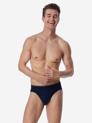 SCHIESSER Slip '95/5 Organic Cotton' in Blue