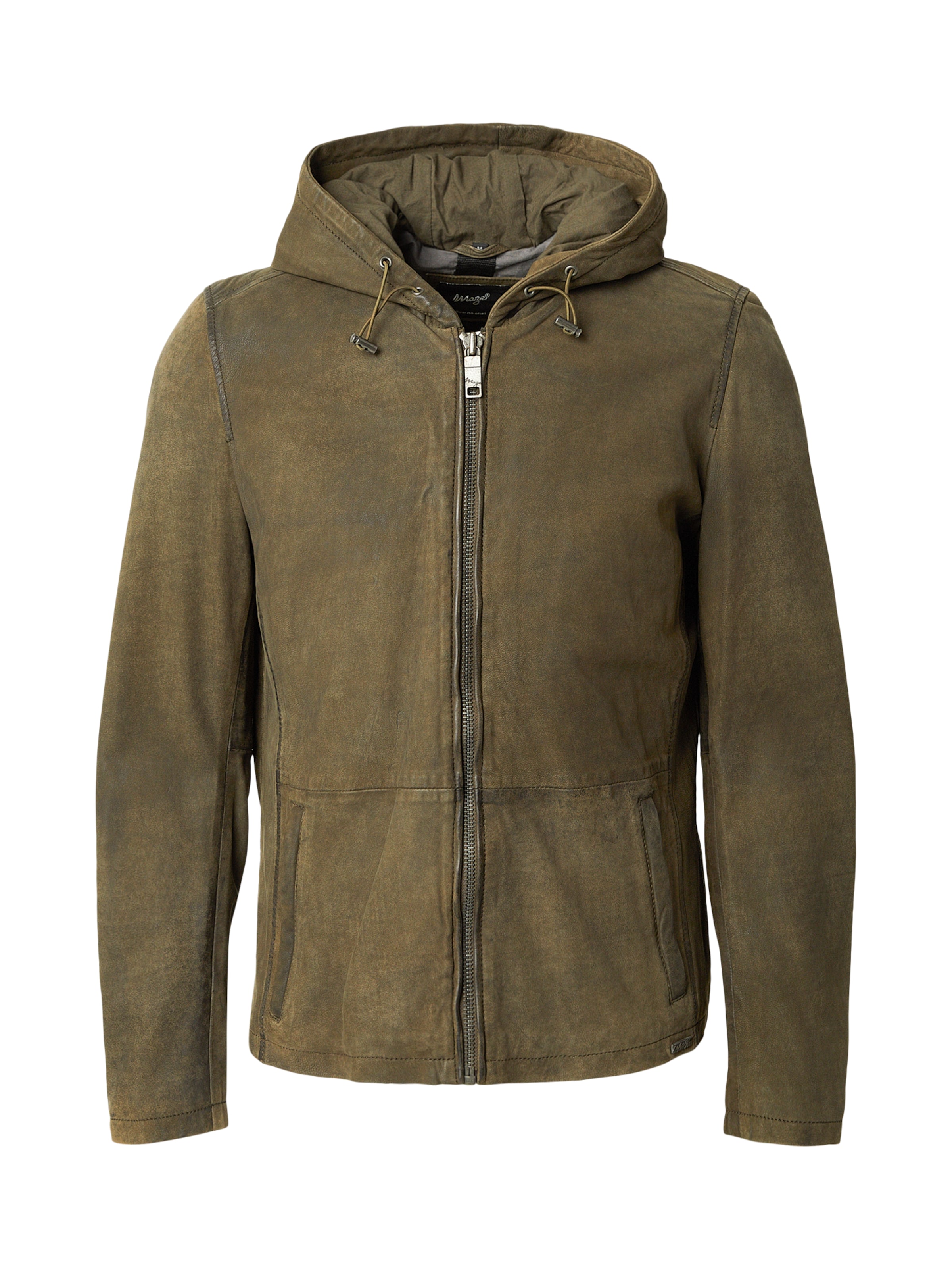 Maze Jacke 'Baton' in Grün: Vorderseite