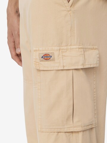 DICKIES Loose fit Cargo trousers 'JOHNSON' in Brown