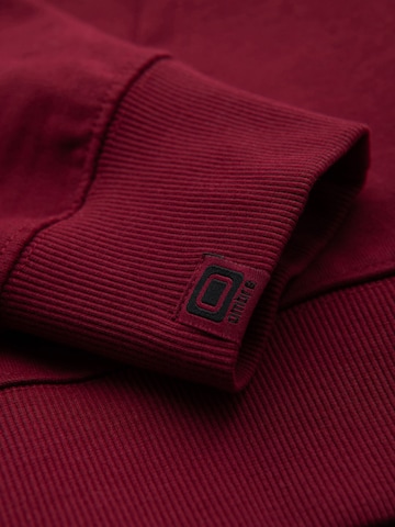 Ombre Sweat jacket in Red