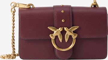 Borsa a tracolla 'Love One' di PINKO in rosso: frontale