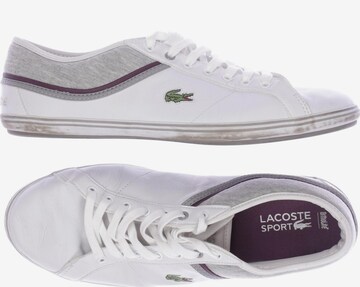 Lacoste Sport Sneakers & Trainers in 45 in White: front