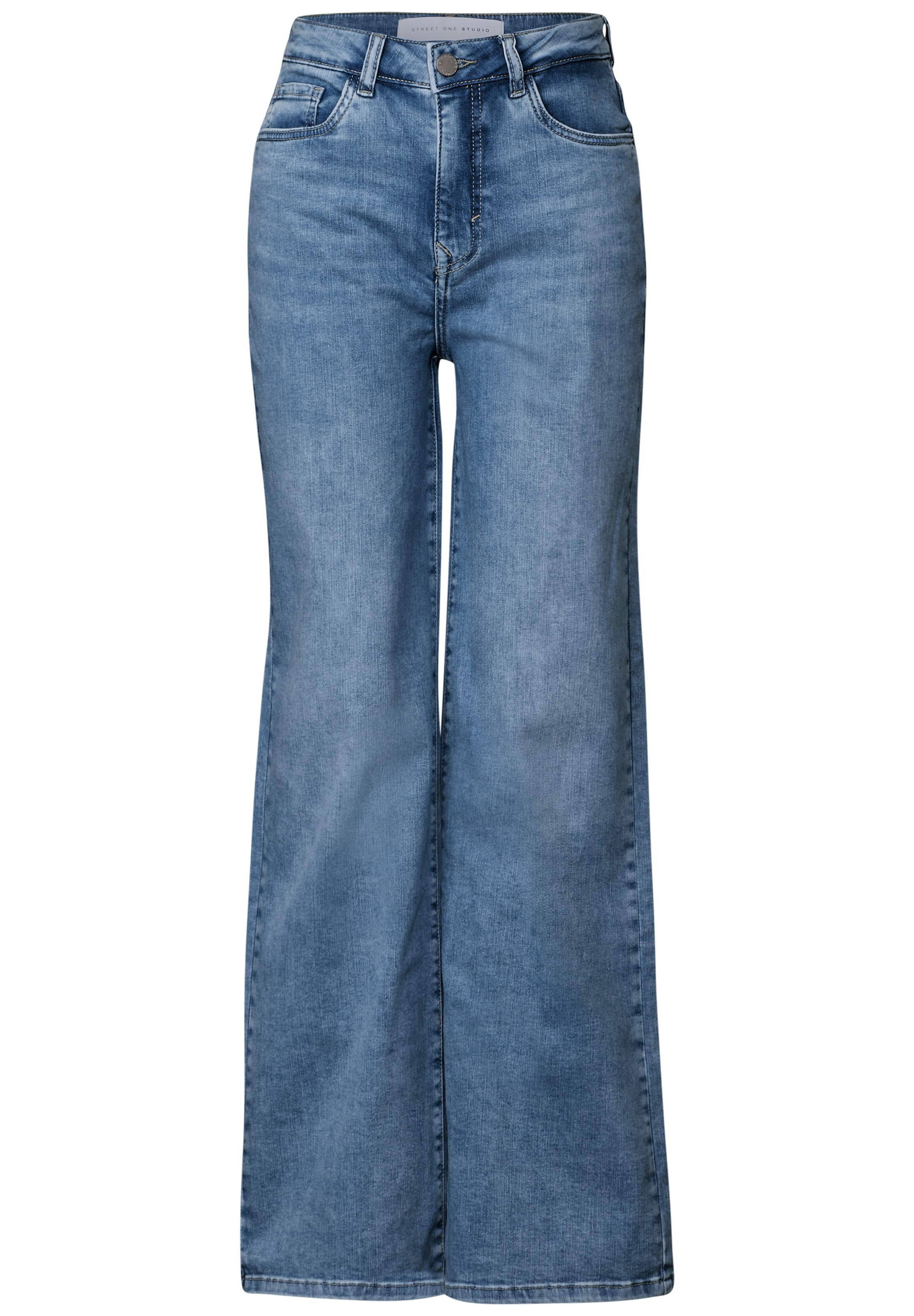 Street One Studio Loose fit Jeans in Blue: front