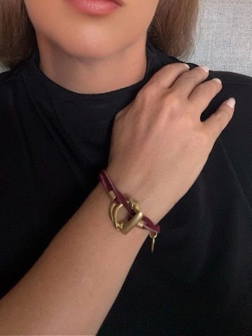 Gloria Mago Bracelet 'I Tie' in Gold