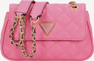 Sac bandoulière GUESS en rose : devant