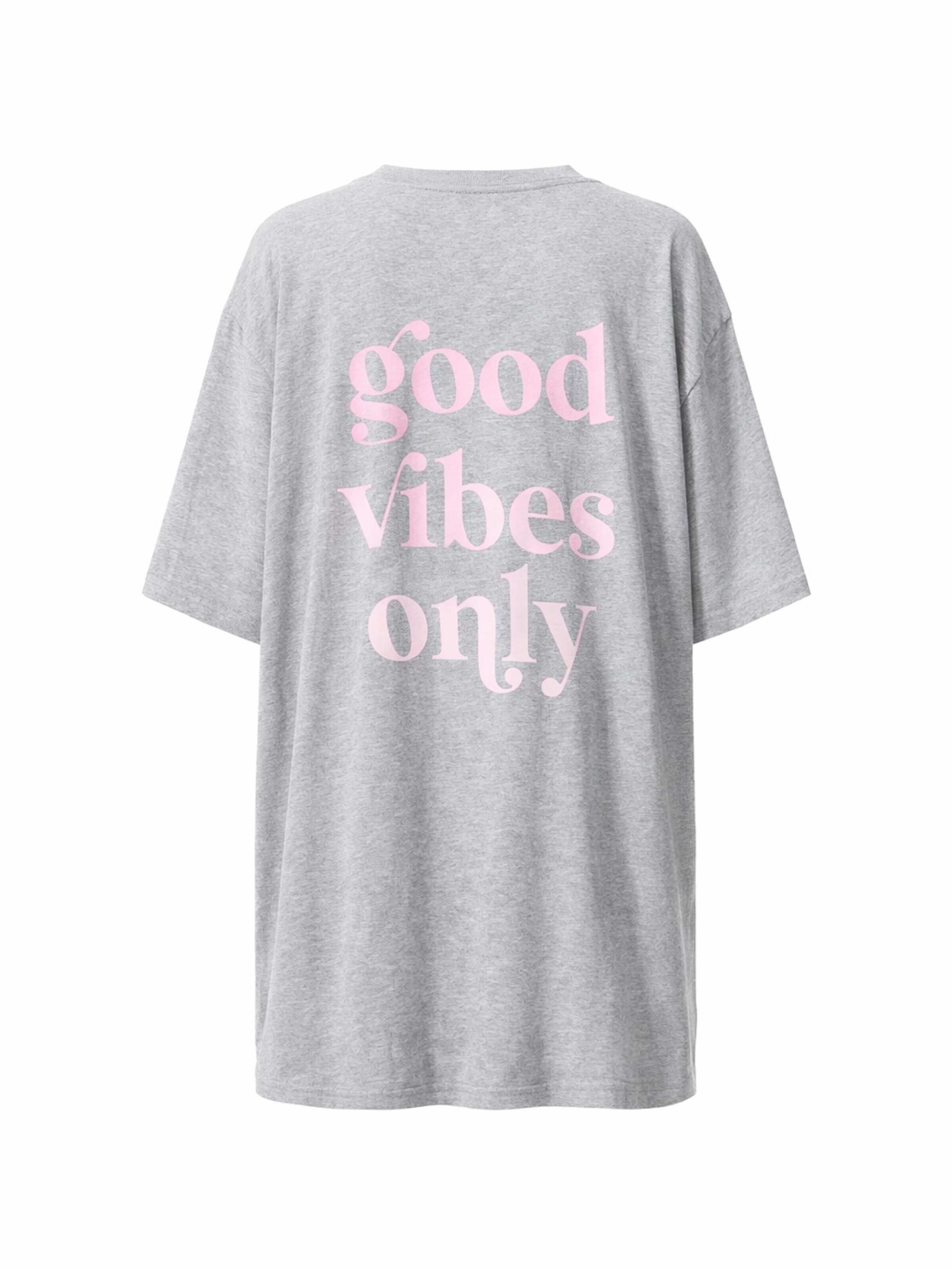 Worldclassca Oversizeshirt 'Oversize T-Shirt'‌‌‌ in Grau: Vorderseite
