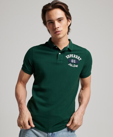 Superdry Shirt in Groen: voorkant