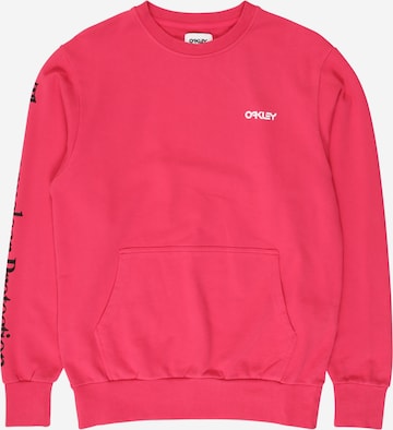 OAKLEY Sportsweatshirt i pink: forside