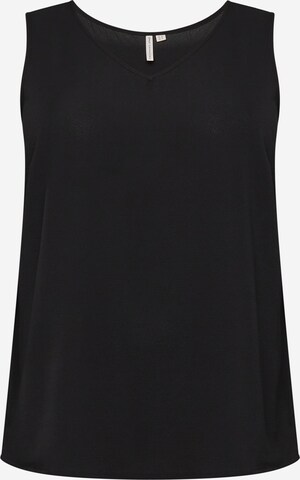 ONLY Carmakoma Top 'LUXMIE' in Black: front