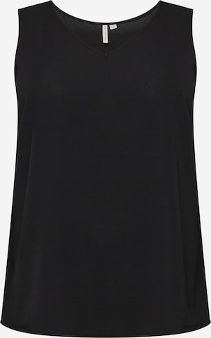 ONLY Carmakoma Top 'LUXMIE' in Black: front