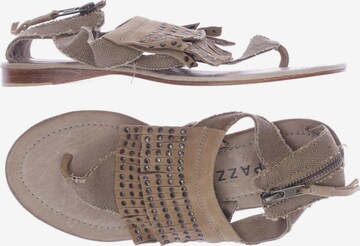 APEPAZZA Sandals & High-Heeled Sandals in 37 in Brown: front