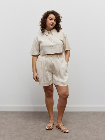CITA MAASS - Blusa en beige