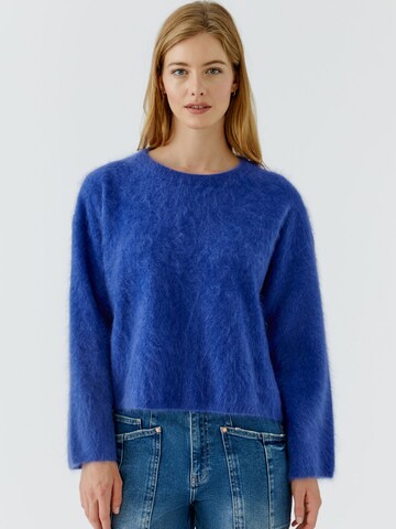 OUI Pullover in Blau: Vorderseite
