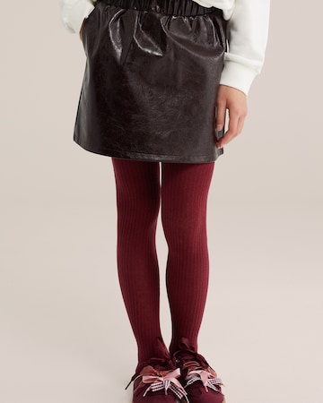 WE FashionSuknja - smeđa boja: prednji dio