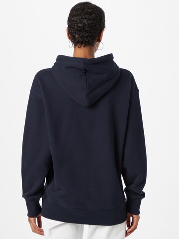 Sweat-shirt 'Stacked' Superdry en bleu