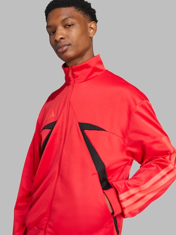 ADIDAS SPORTSWEARJakna za vježbanje 'House Of Tiro Nations' - crvena boja