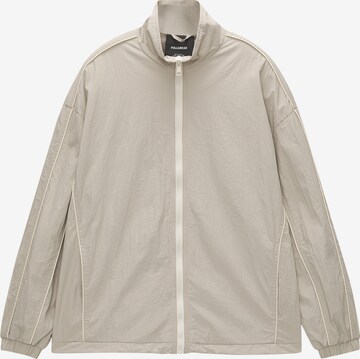 Pull&Bear Tussenjas in Beige: voorkant