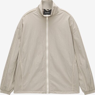 Pull&Bear Jacke in creme / dunkelbeige, Produktansicht