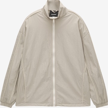 Pull&Bear Tussenjas in Beige: voorkant