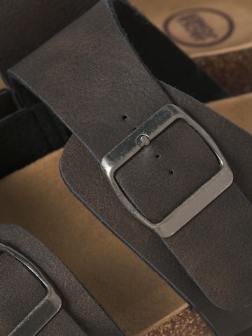 Mule JACK & JONES en marron