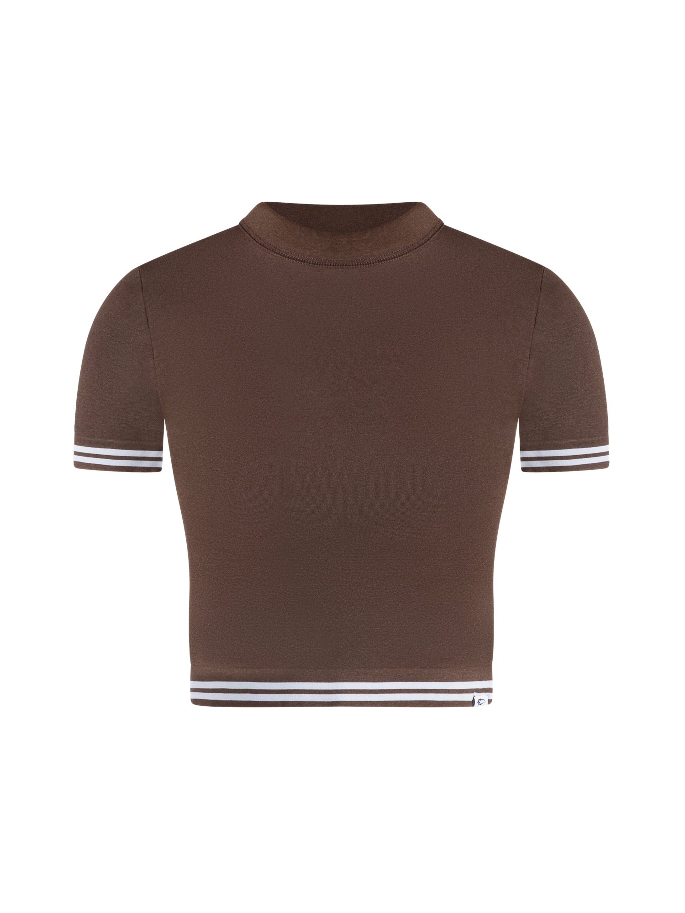 Smilodox Shirt 'Miriel' in Brown: front