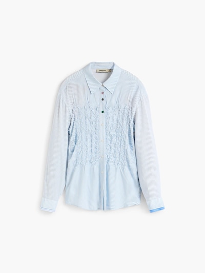 Desigual Halenka ve velikosti XS - světlemodrá / bílá, Produkt